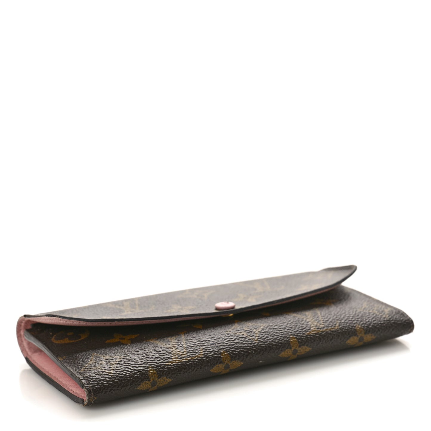 Monogram Emilie Wallet Rose Ballerine