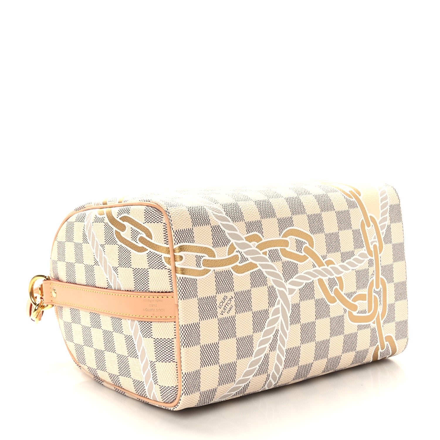 Louis Vuitton Damier Azur Nautical Speedy Bandouliere 25 4 of 11