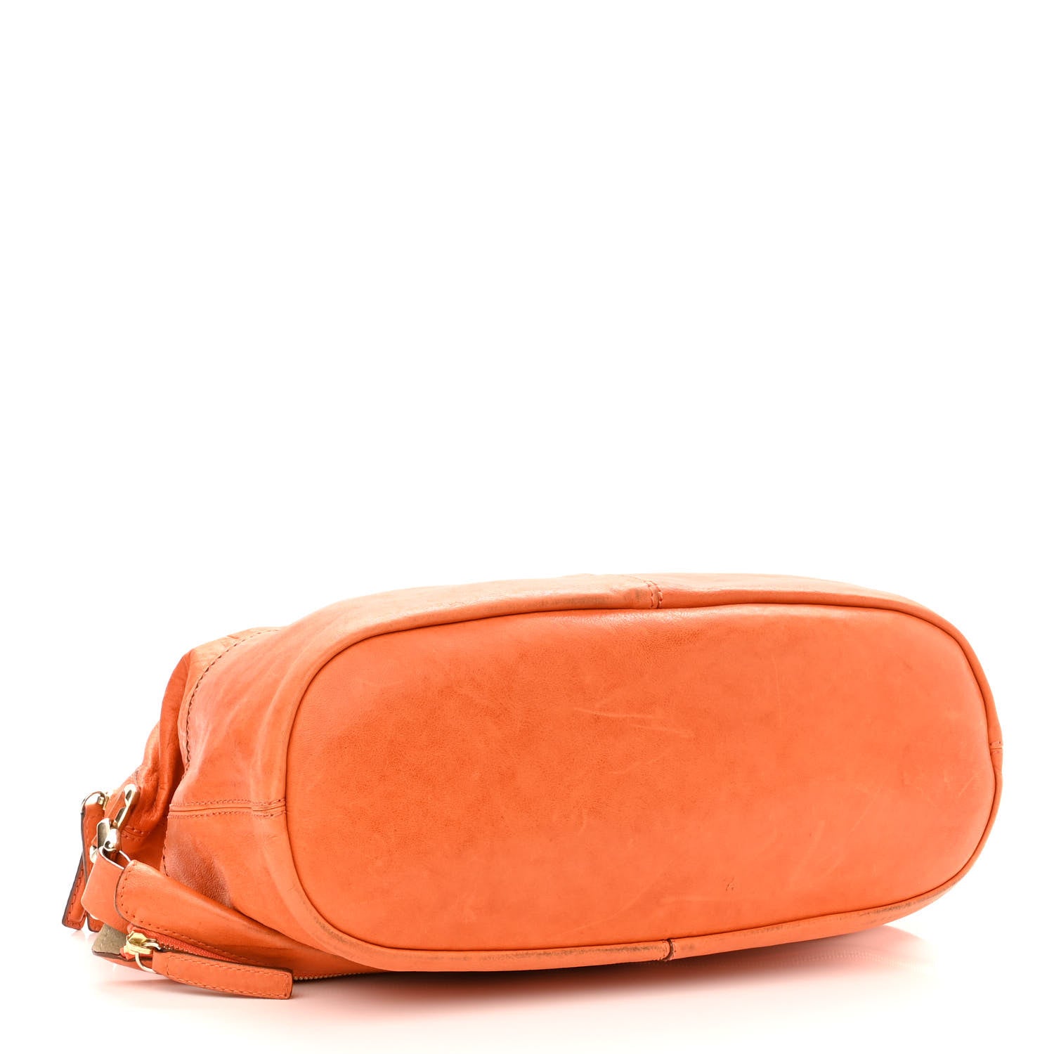 Givenchy Wrinkled Lambskin Medium Nightingale Orange 4 of 14