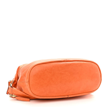 Givenchy Wrinkled Lambskin Medium Nightingale Orange 4 of 14