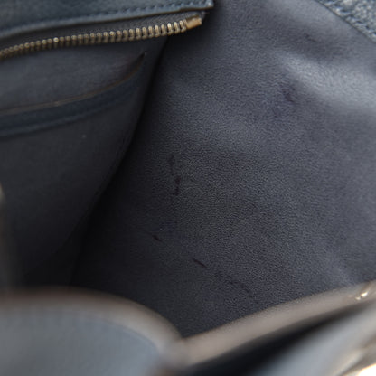 Celine Drummed Calfskin Micro Luggage Orage 11 of 17