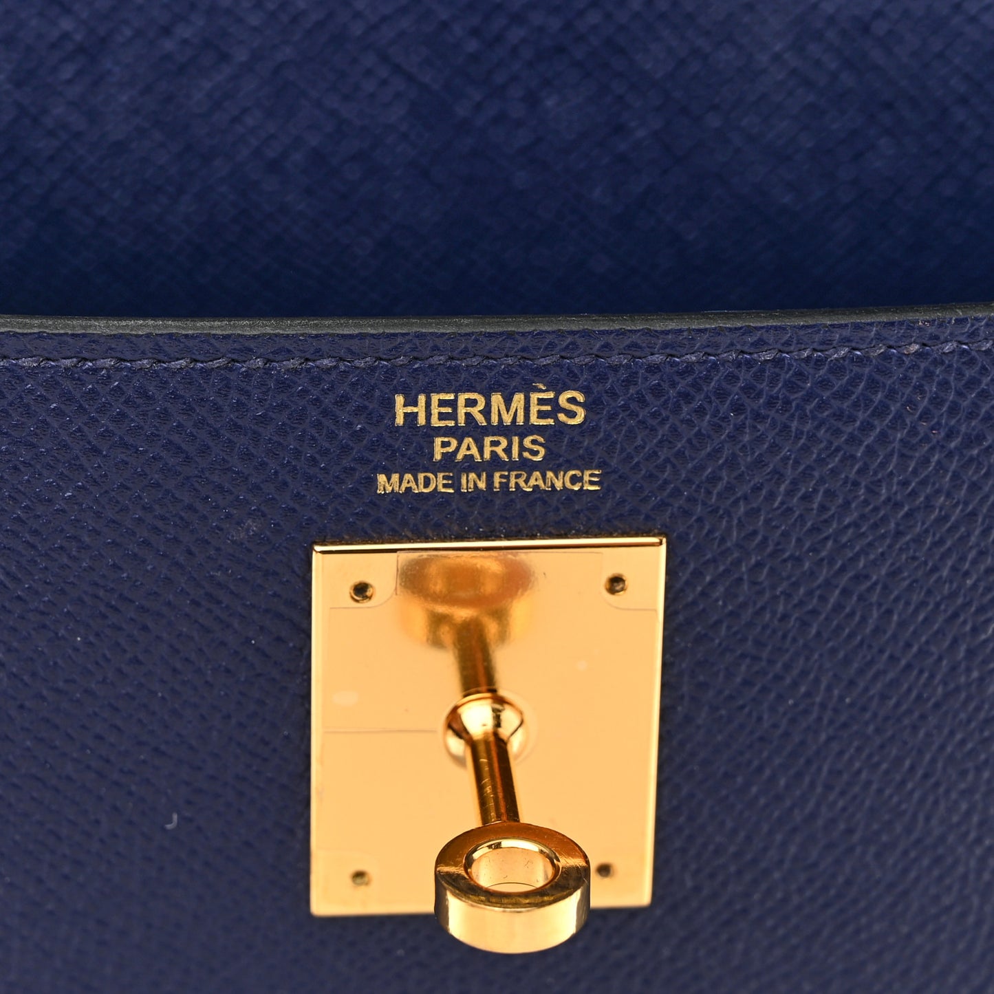 Epsom Kelly Sellier 32 Bleu Saphir