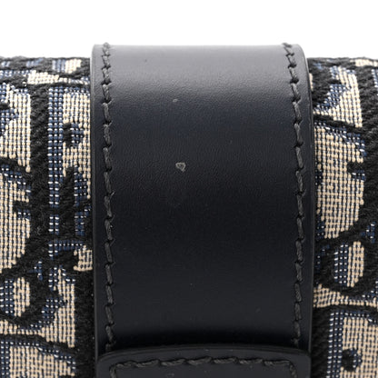Christian Dior Oblique 30 Montaigne East West Chain Flap Bag Blue 14 of 14