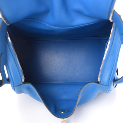 Hermes Evercolor Lindy 30 Bleu Hydra 5 of 12