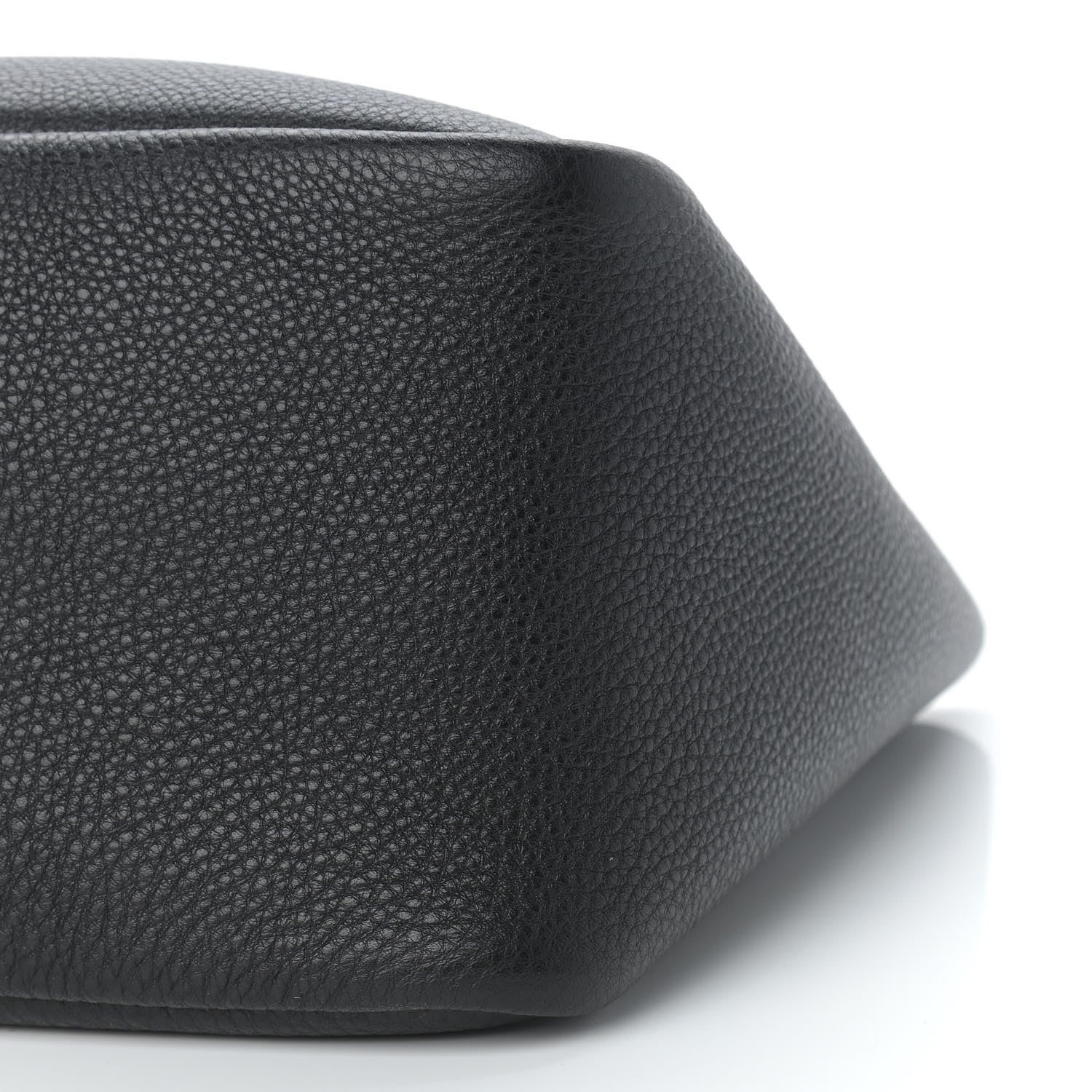 Prada Vitello Daino Soft Medium Dynamique Tote Black 9 of 9