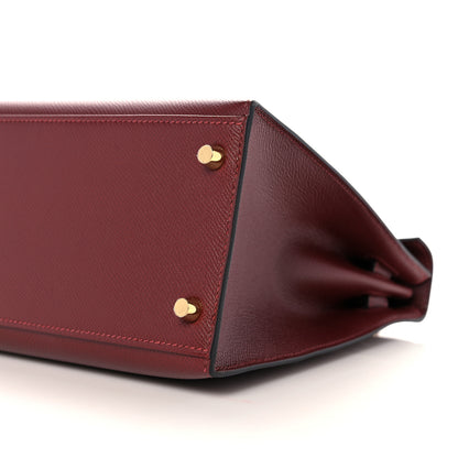 Hermes Epsom Kelly Sellier 28 Rouge H 10 of 11