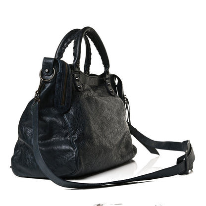 Balenciaga Agneau Classic Hardware Velo Dark Night 2 of 9