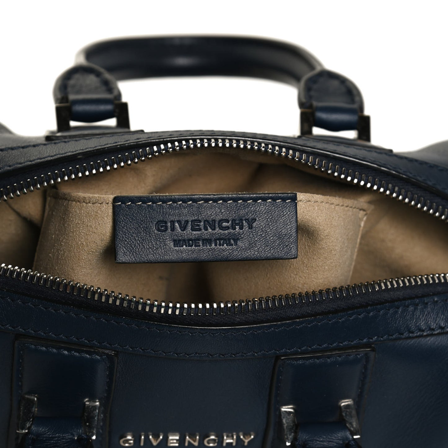 Calfskin Micro Lucrezia Navy