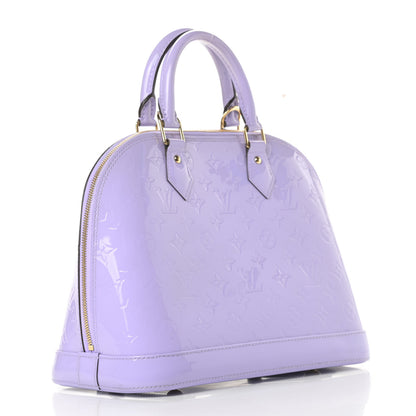 Louis Vuitton Vernis Alma PM Lilac 3 of 16