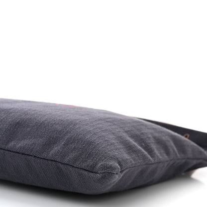 Hermes Canvas Swift Aline Grooming Bag Navy 10 of 10