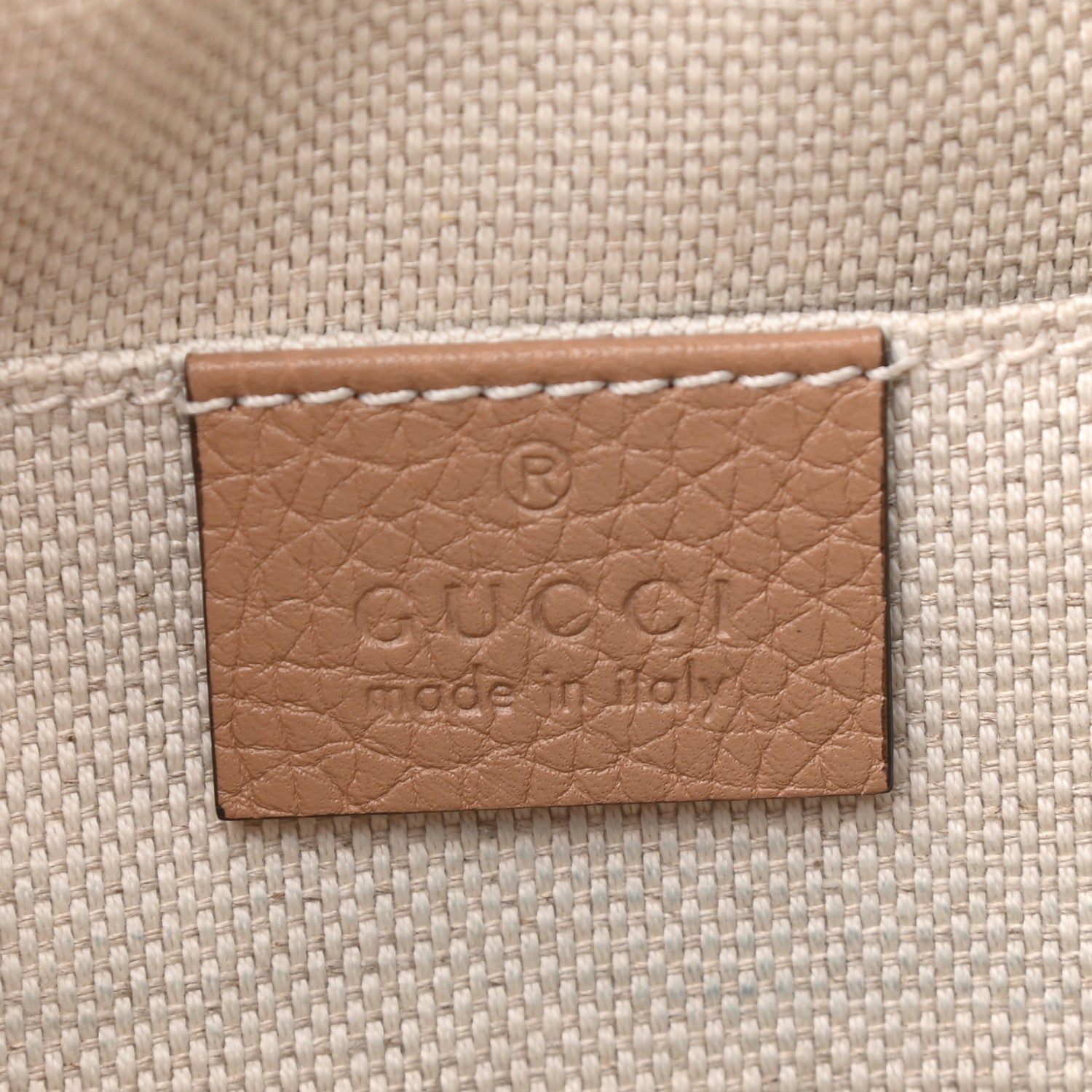 Gucci Pebbled Calfskin Small Soho Disco Bag Camelia 6 of 11