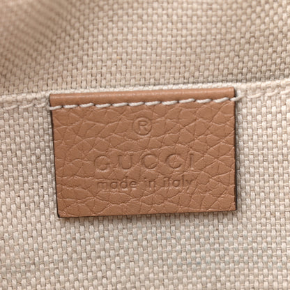Gucci Pebbled Calfskin Small Soho Disco Bag Camelia 6 of 11