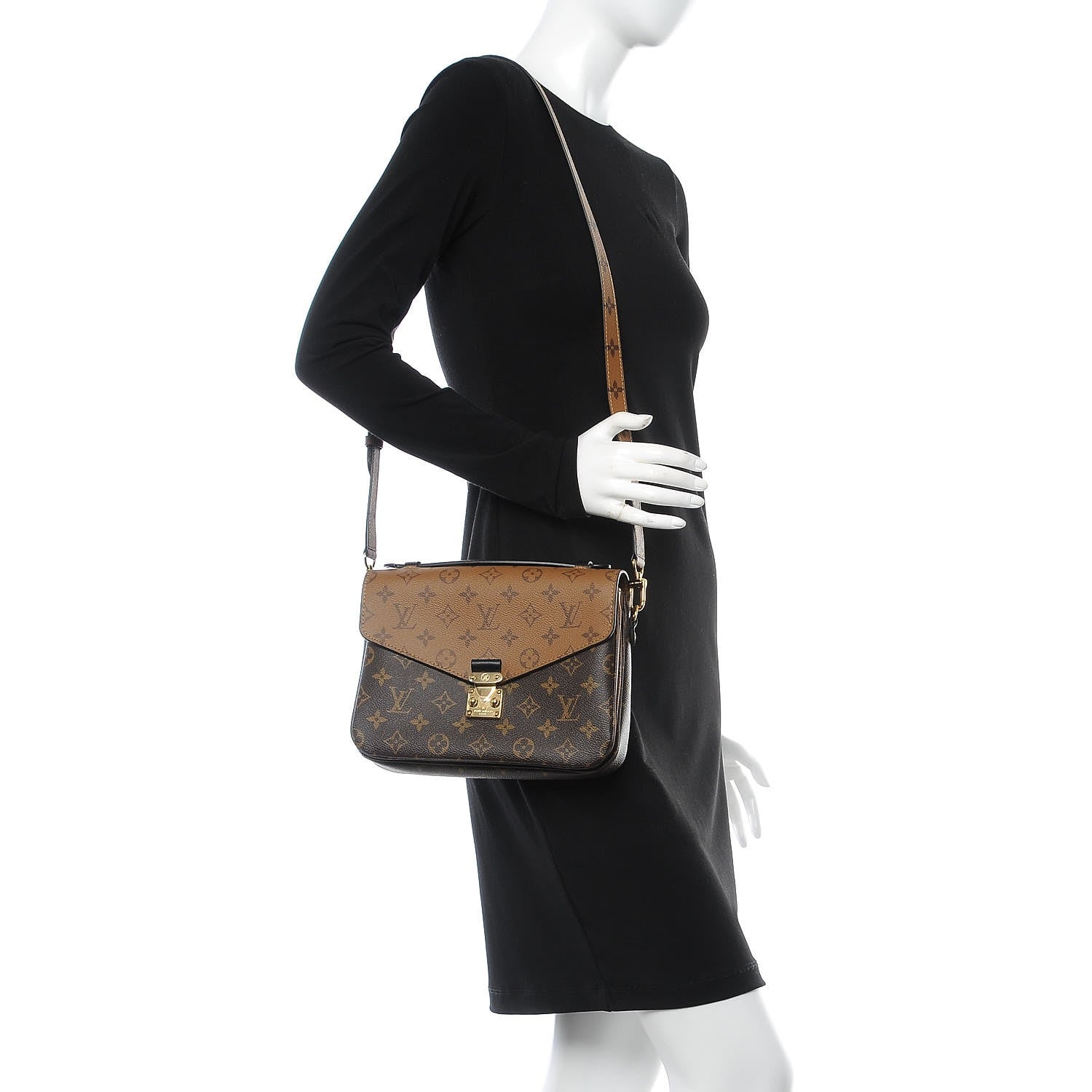 Louis Vuitton Reverse Monogram Pochette Metis 2 of 9