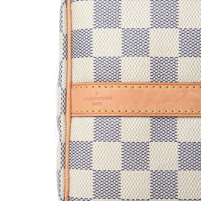 Louis Vuitton Damier Azur Speedy Bandouliere 25 12 of 19