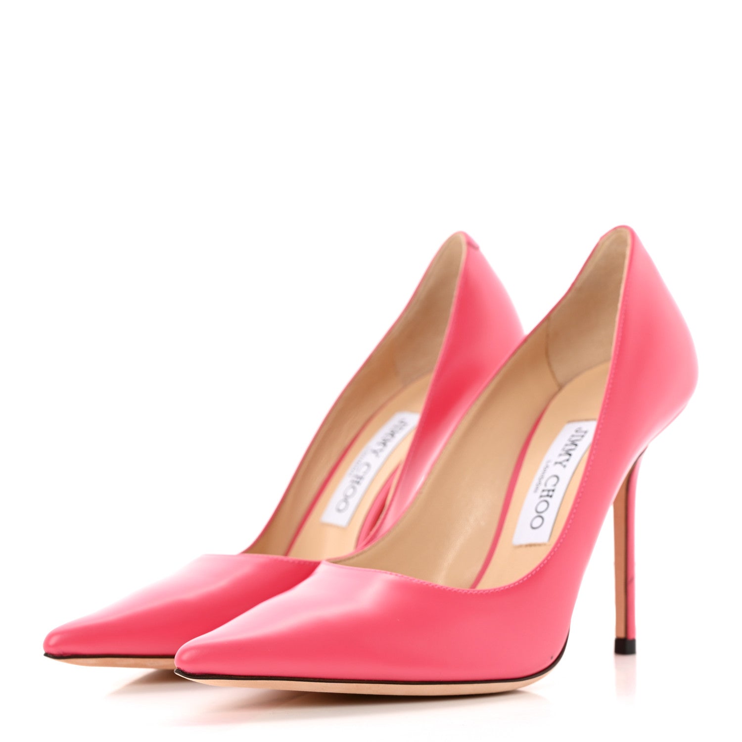 Jimmy Choo Calfskin Love 100 Pumps 37 Bubble 3 of 15