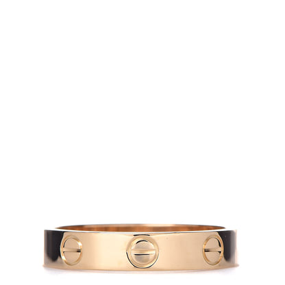 Cartier 18K Yellow Gold 3.5mm LOVE Wedding Band Ring 53 6.25 3 of 5