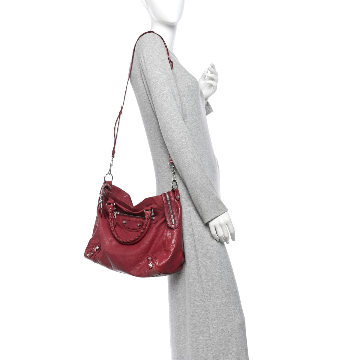Balenciaga Agneau Giant 12 Silver Hardware Velo Cassis 2 of 13