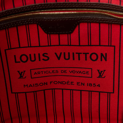 Louis Vuitton Damier Ebene Neo Neverfull MM 6 of 12