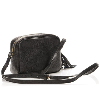 Gucci Pebbled Calfskin Small Soho Disco Bag Black 3 of 7
