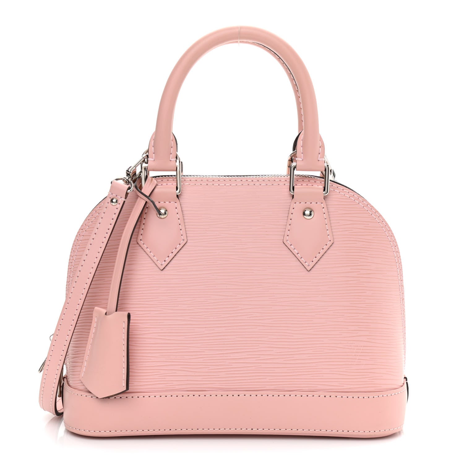Louis Vuitton Epi Alma BB Rose Ballerine 1 of 9