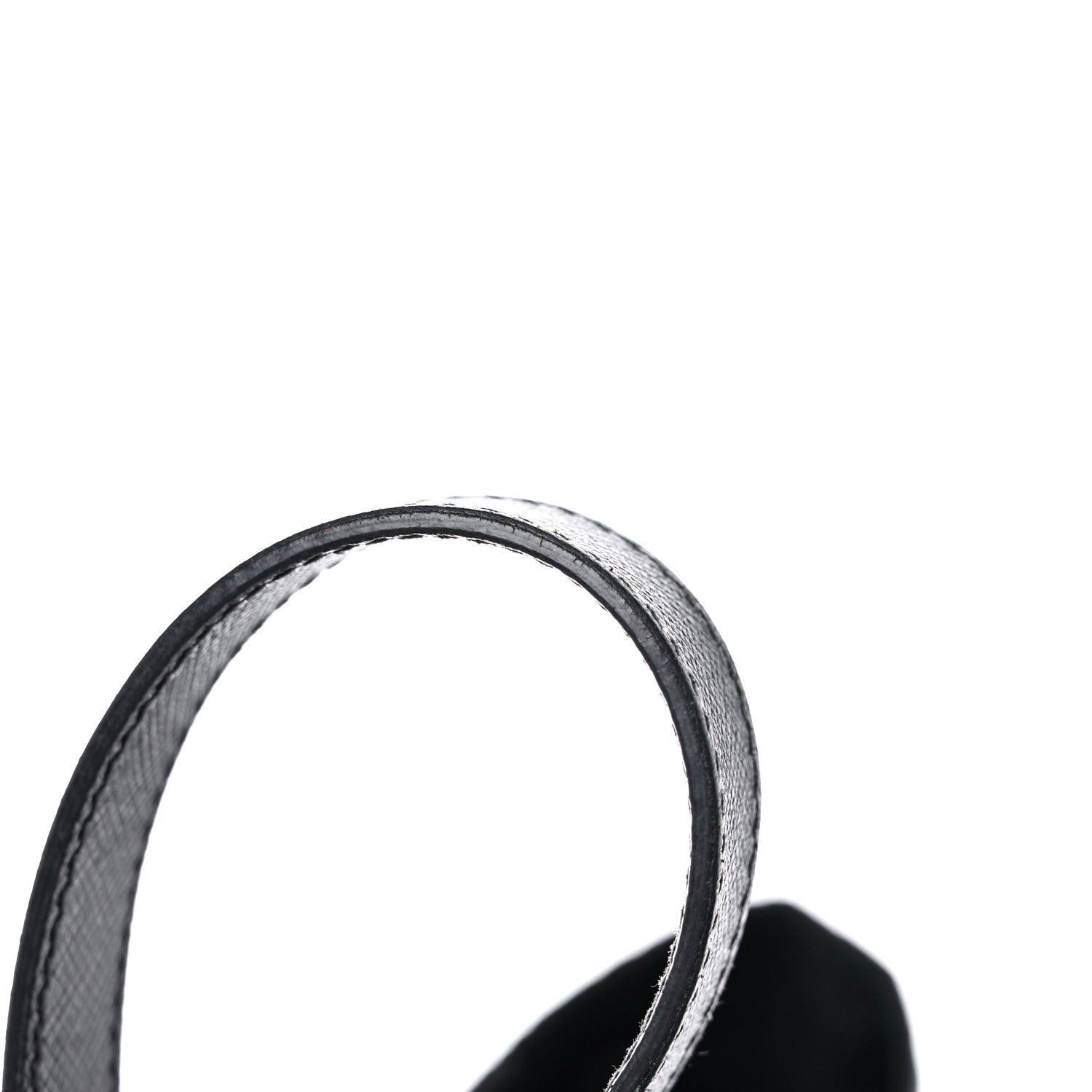 Prada Tessuto Nylon Saffiano Tote Black 12 of 14