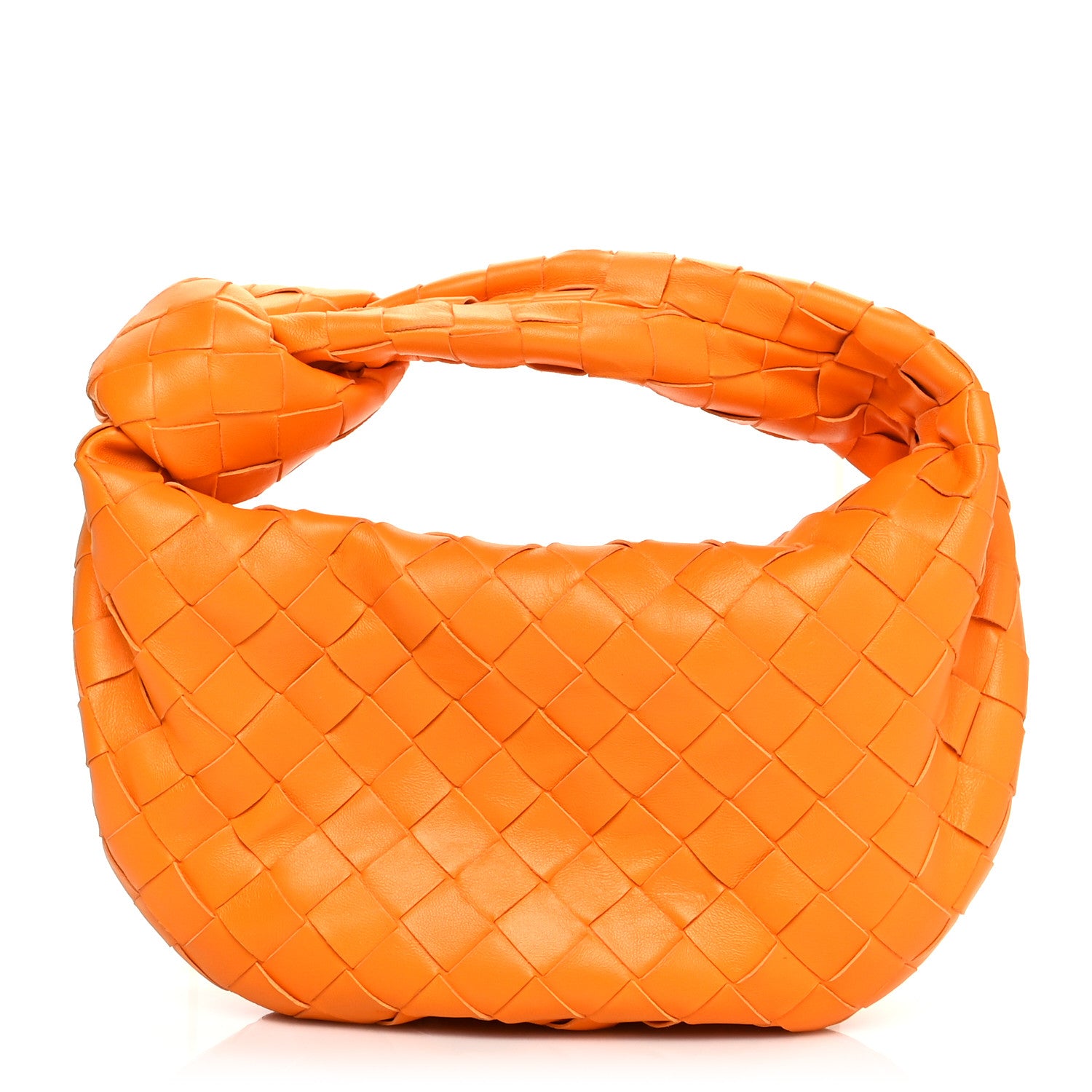 Bottega Veneta Nappa Intrecciato Mini Jodie Tangerine 1 of 11