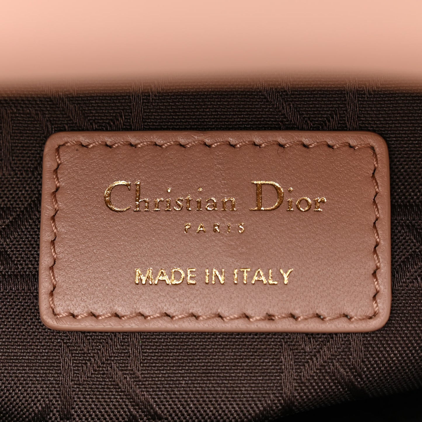Lambskin Cannage Small My ABC Dior Lady Dior Blush