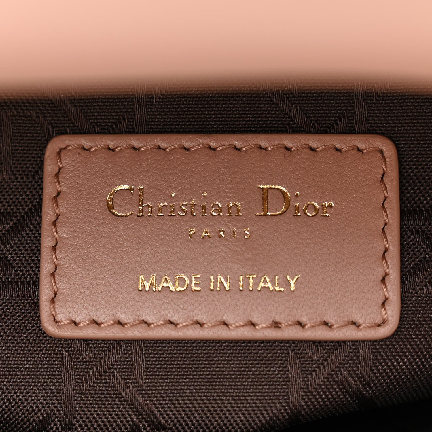 Christian Dior Lambskin Cannage Small My ABC Dior Lady Dior Blush 6 of 11