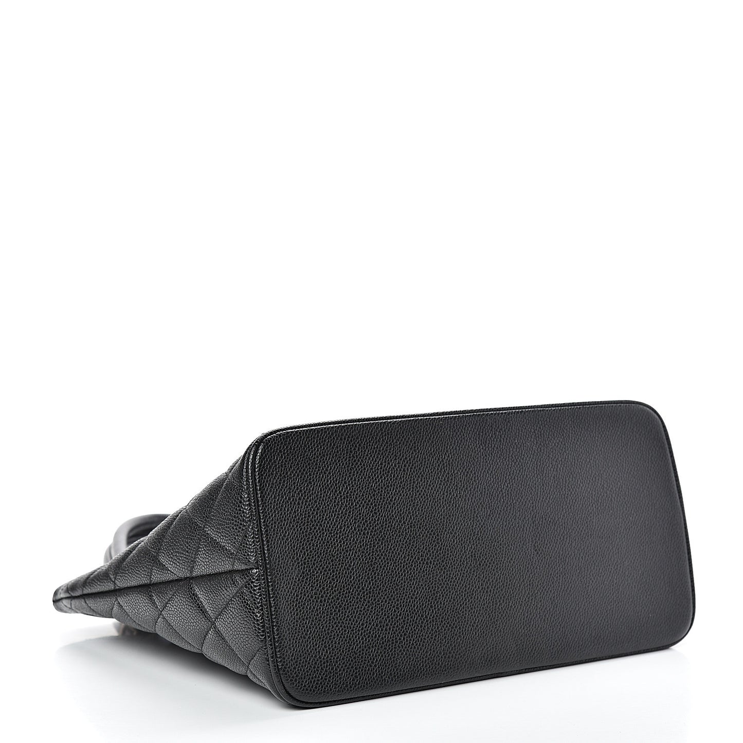 Caviar Quilted Medallion Tote Black