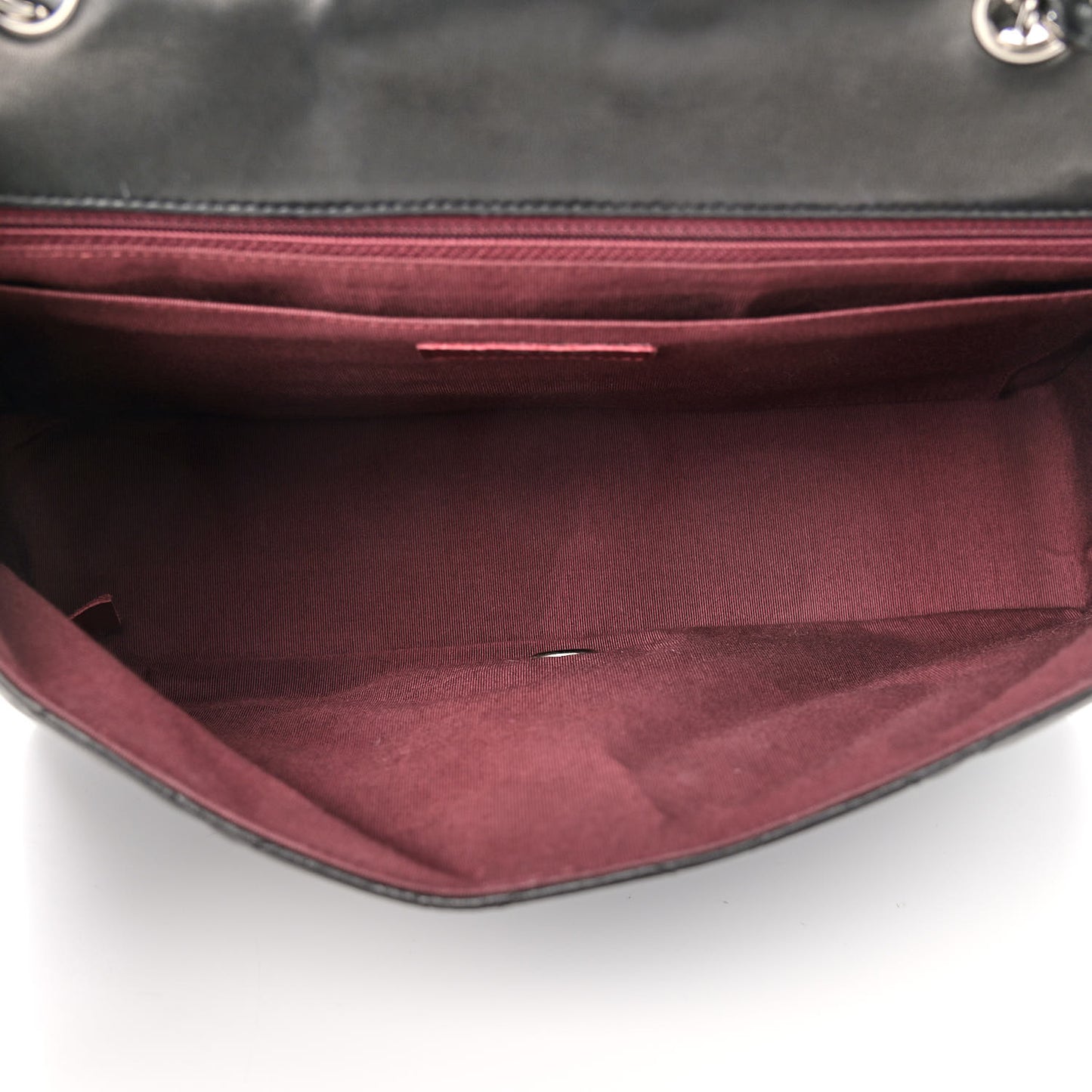 Lambskin Quilted Large Coco Rider Flap Black