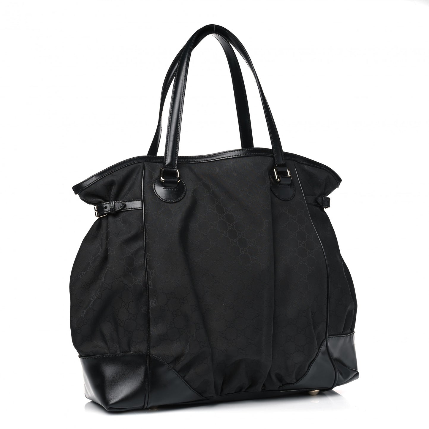 Monogram Full Moon Tote Black