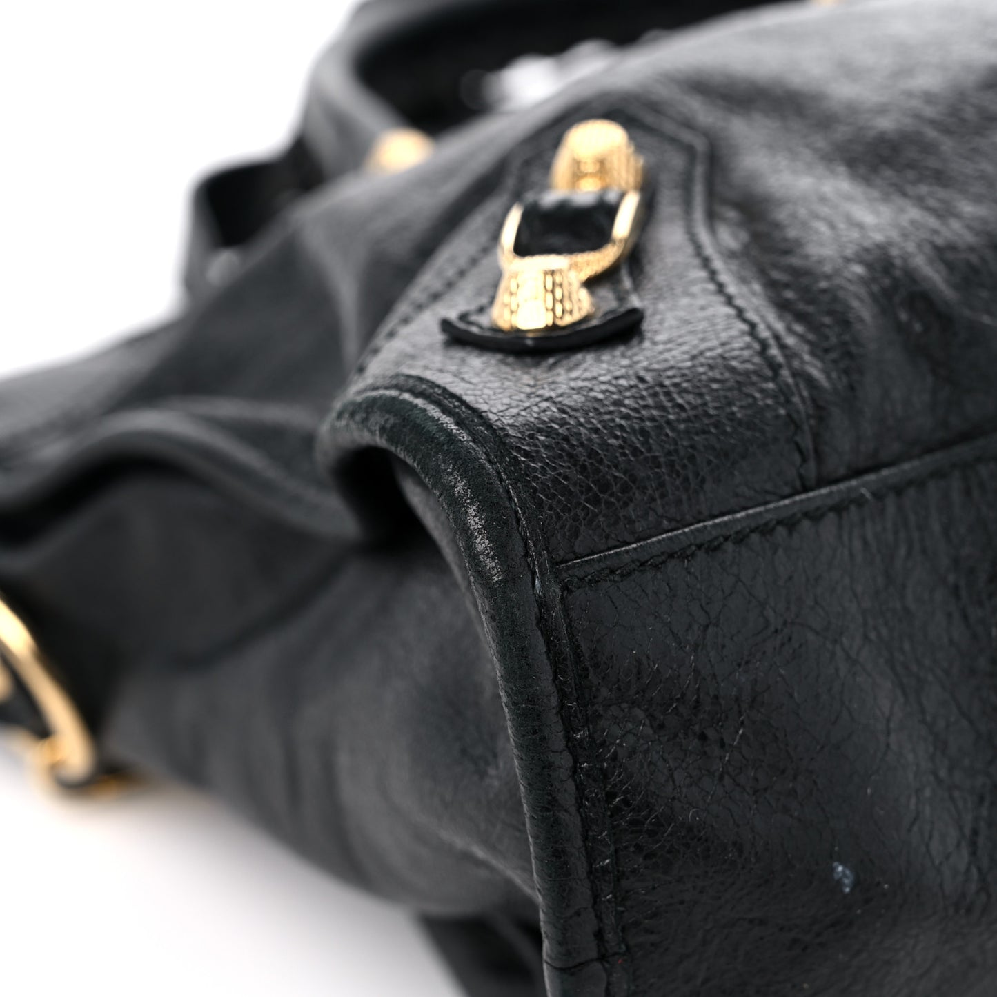 Agneau Giant 12 Gold Hardware City Black