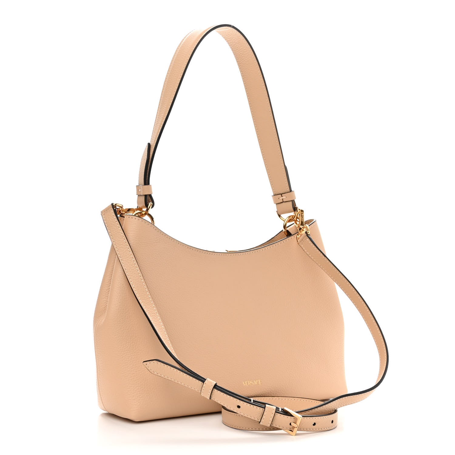 Versace Calfskin Vitello Virtus Hobo 3 of 9