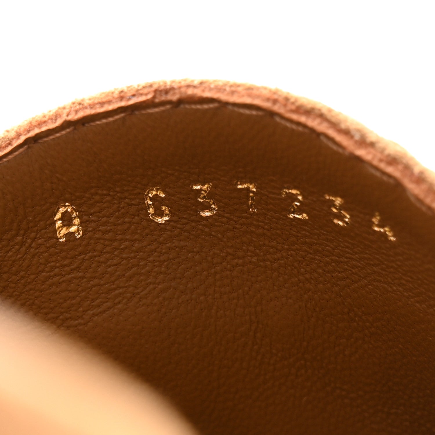 Chanel Suede Calfskin Cork CC Wedge Sandal 39.5 Brown 8 of 8
