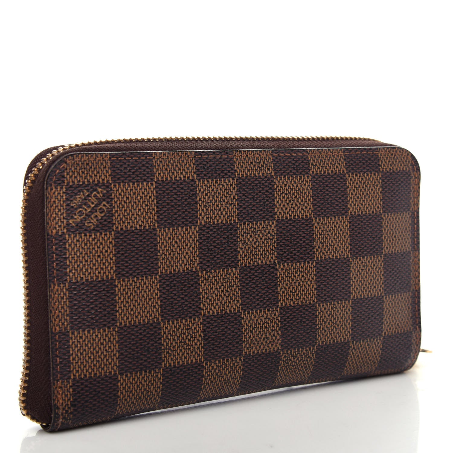 Louis Vuitton Damier Ebene Zippy Compact Wallet 3 of 8