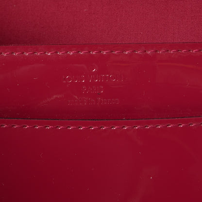 Louis Vuitton Patent Louise Clutch Rose Indien 6 of 11