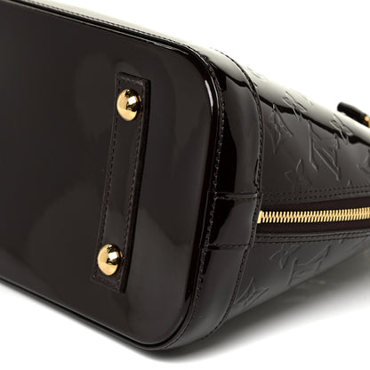 Louis Vuitton Vernis Alma PM Amarante 9 of 11