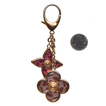 Louis Vuitton Metal Resin Mosaique Bag Charm Rouge Fauviste 2 of 5