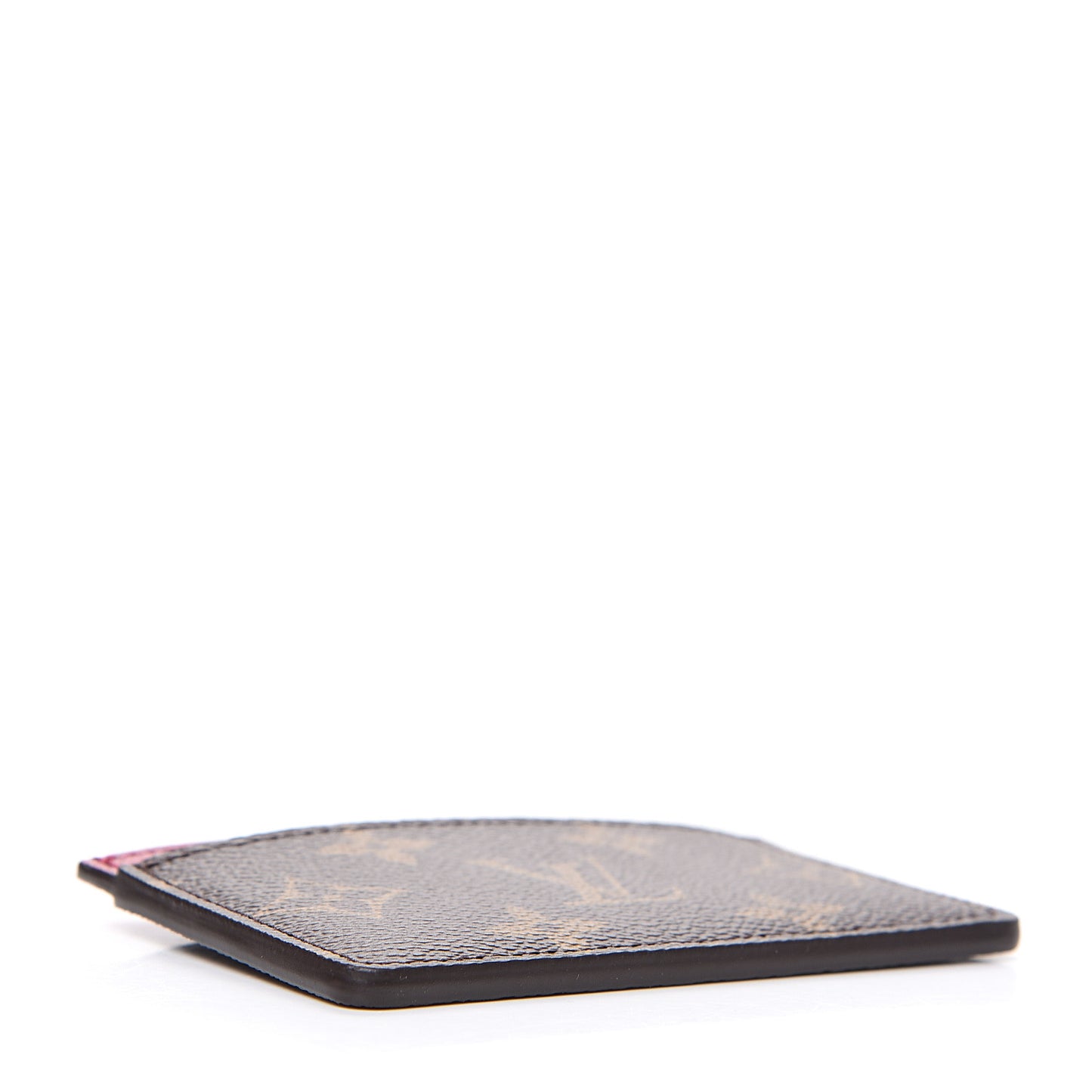 Monogram Card Holder Fuchsia