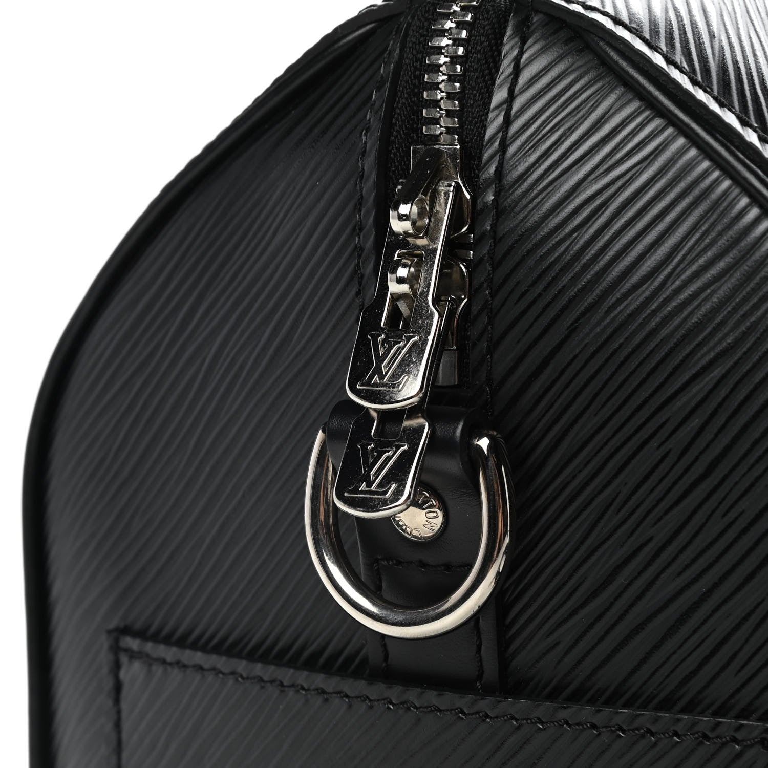Louis Vuitton Epi Speedy Bandouliere 25 Black 9 of 12
