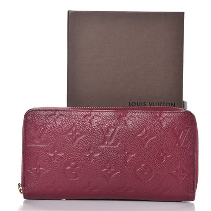 Louis Vuitton Empreinte Zippy Wallet Raisin 10 of 10