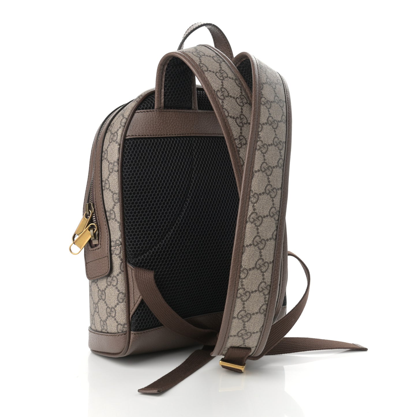 X DISNEY GG Supreme Monogram Donald Duck Small Interlocking G Dome Backpack Beige Multicolor New Acero