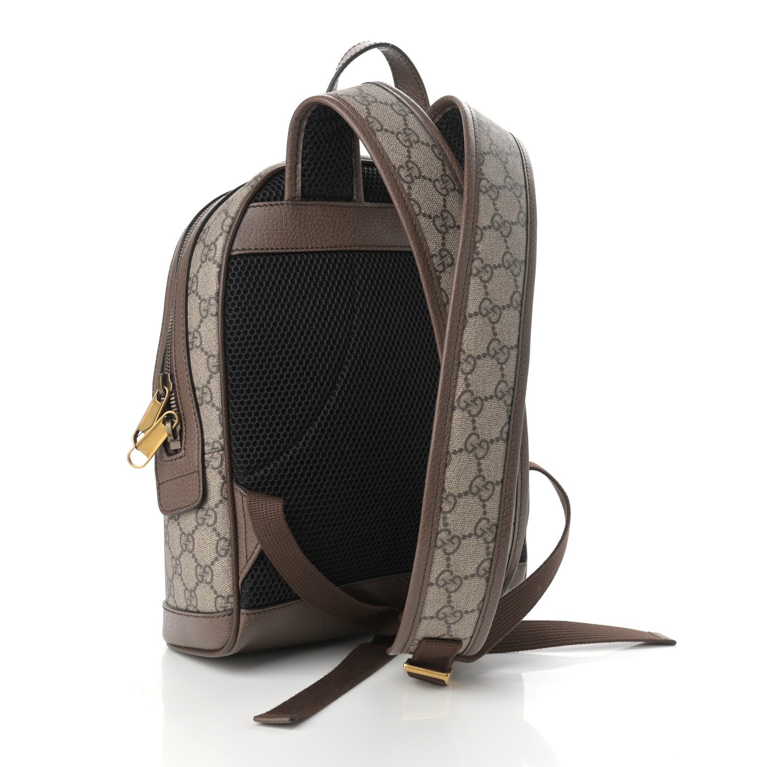 Gucci X DISNEY GG Supreme Monogram Donald Duck Small Interlocking G Dome Backpack Beige Multicolor New Acero 3 of 10