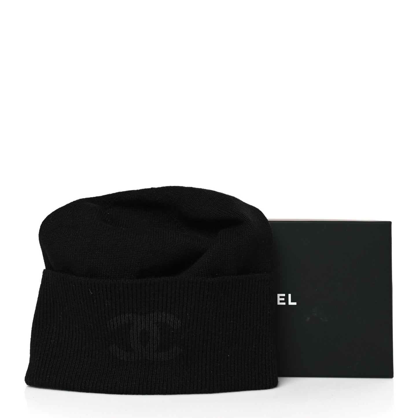 Cashmere CC Beanie Hat Black