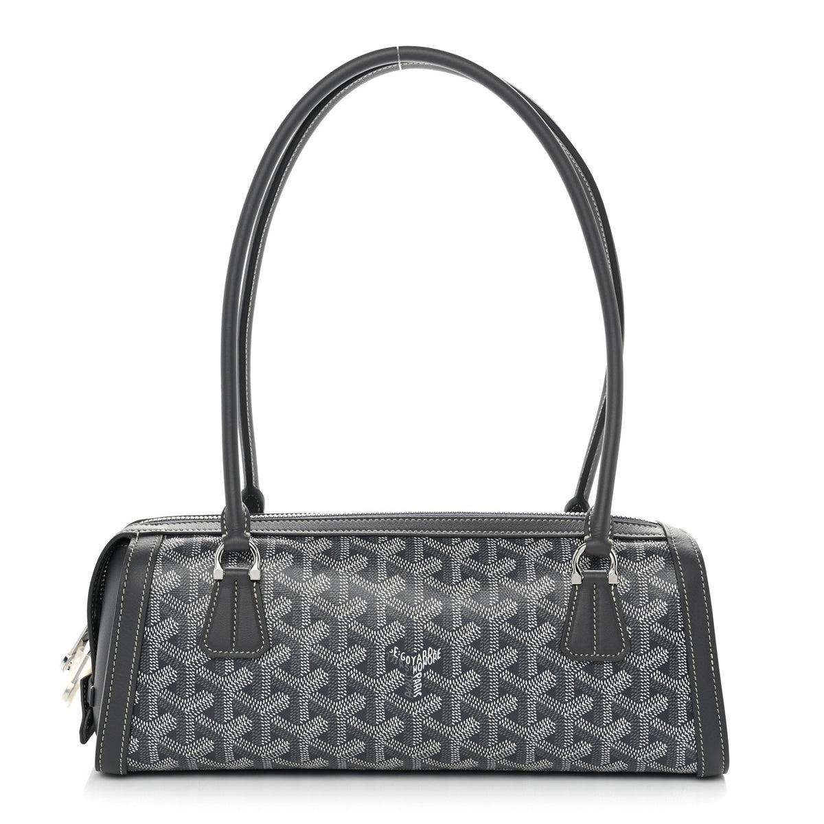 Goyardine Bonbonniere Bag Grey