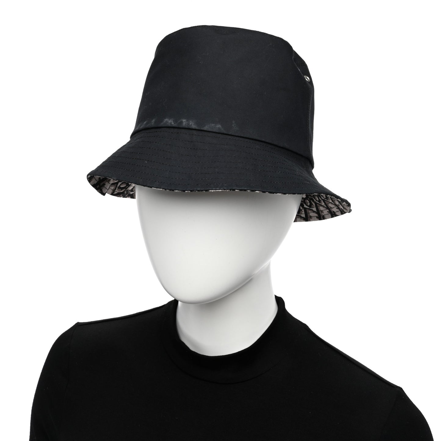 Oblique Reversible Teddy-D Brim Bucket Hat 57 Navy