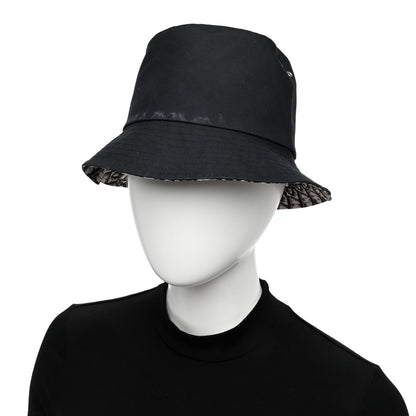 Christian Dior Oblique Reversible Teddy-D Brim Bucket Hat 57 Navy 2 of 13