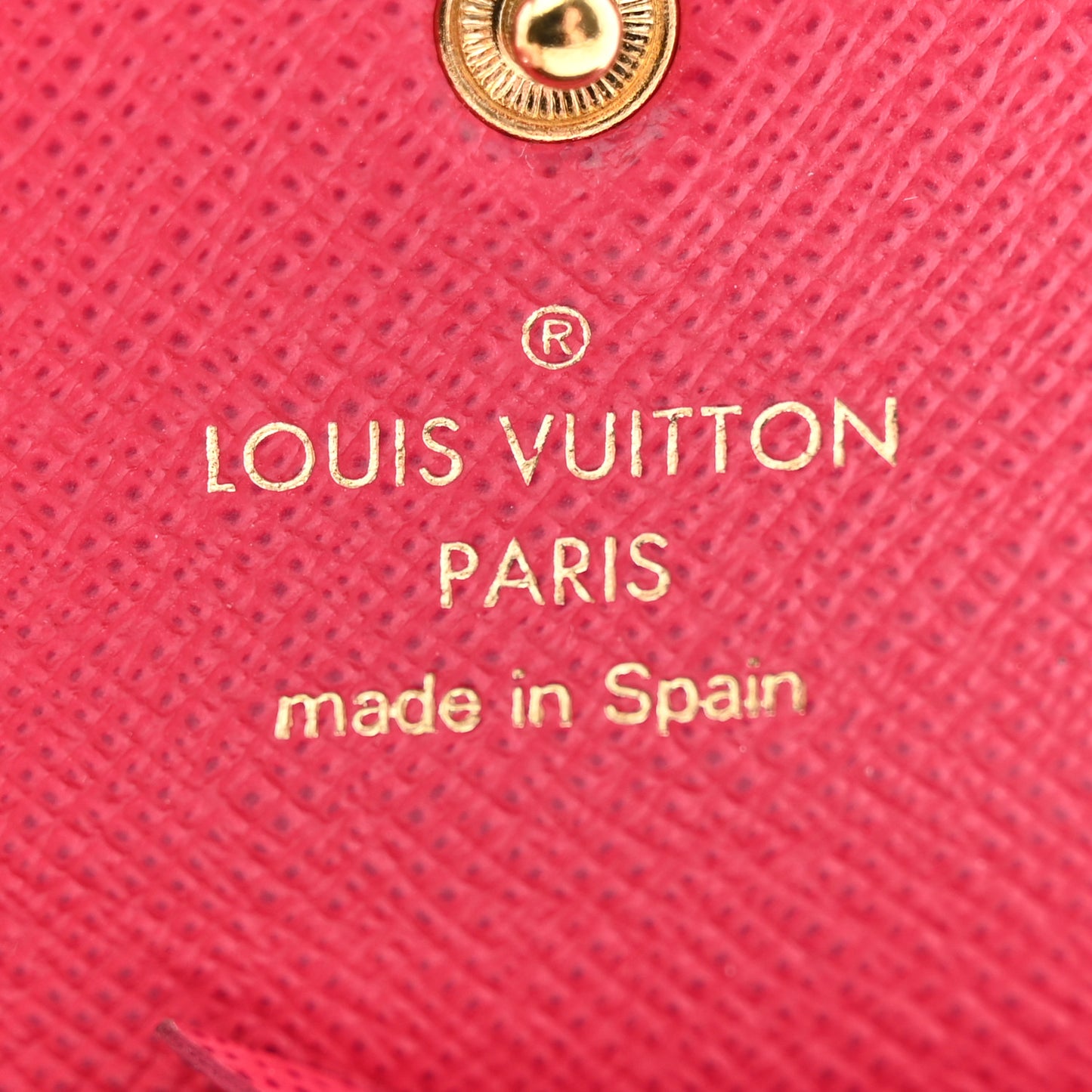 Monogram Rosalie Coin Purse Fuchsia