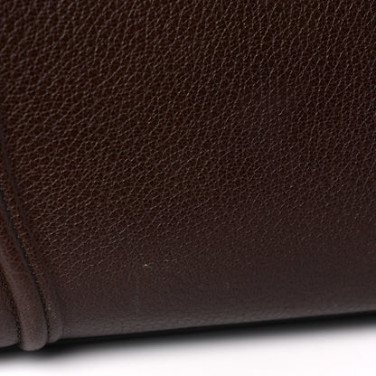 Celine Drummed Calfskin Medium Phantom Luggage Brown 12 of 12