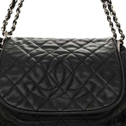 Chanel Caviar Quilted Timeless Accordion Flap Black 8 of 17